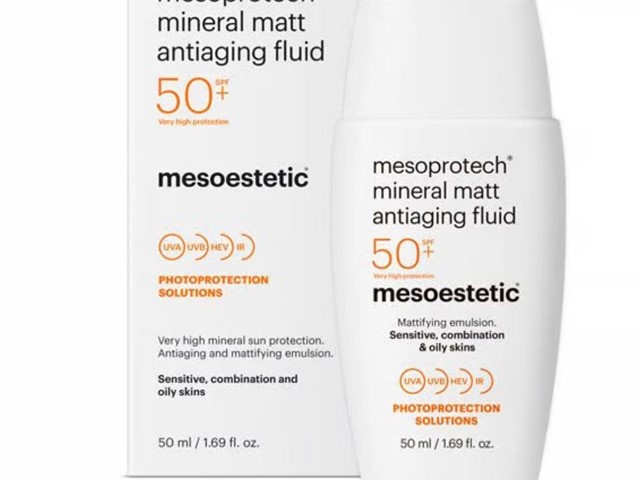 Mineral matt antiaging fluid